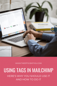 Using tags in MailChimp